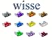 WISSE Low Profile Blade, Automotive Car Fuses Assortment Kit, Auto Car Truck 2A 3A 5A 7.5A 10A 15A 20A 25A 30A 35A 40AMP & 1 Fuse Puller | Car Boat Truck SUV Replacement Fuses (165PC low profile fuse)