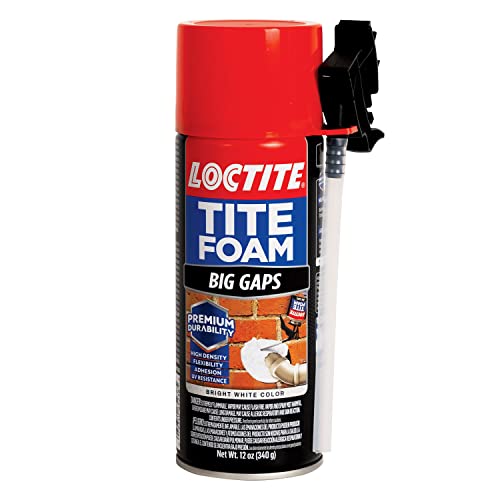 Loctite Tite Foam Big Gaps Spray Foam Sealant, Polyurethane Expanding
