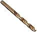 Irwin Tools 3016025 Single Cobalt Alloy Steel High-Speed Steel Drill Bit with Reduced Shank, 25/64