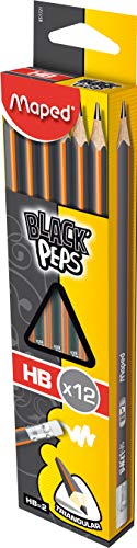 Olowek z gumka Blackpeps 12 sztuk