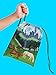 Birthday Galore Wild Horses 8.5 x 11 Inch Drawstring Goodie Bags For Party Favors - 10 Pack of Candy Treat Bags - Boys and Girls Kids Birthday Party Decorations