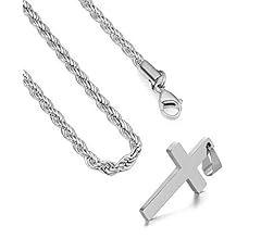 Amazon.com: FZTN Jewelry - Collar de oro para hombre y mujer ...