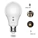 8W LED Sensor Light Bulb Dusk to Dawn Auto On/Off Smart Bulb[Built-in Light Sensor][No Stroboscopic Effect] A19 E26 Base Security Lamp for Corridor Garden Garage Yard Porch Patio (5000K Natural White)