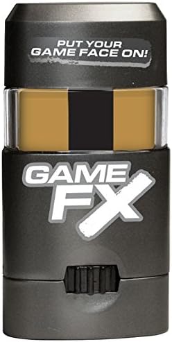 NCAA Vanderbilt Commodores GameFX Sports Face Paint, Dispenser, Gold/Black/Gold
