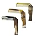 Buffalo Horn Folding Beard Comb Beard Brush Elegant Anti-Static Pocket Hair Brush