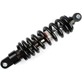 280mm 11" Rear Shock Absorber 1000LBS Suspension Sensa-Trac Load Adjusting for ATV Quad Dirt Pit Bike Motorcycle Black