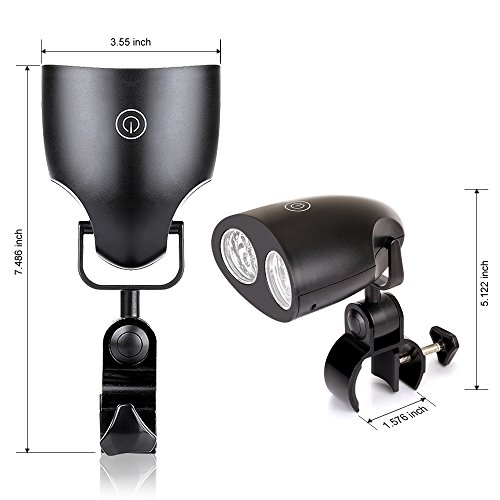 Kohree Bright Barbecue Grill Light Handle Mount BBQ Light for Grilling,10 LED Lights, Easy to Install, Fits Most Grill Handles,Touch Switch, Adjustable, Screwdriver Included Patio, Lawn & Garden, Grills & Outdoor Cooking, Outdoor Cooking Tools & Accessories, Grill Lighting
