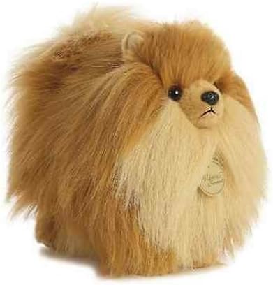 New Arrival 10" Pomeranian Dog Plush Stuffed Animal Toy By All Seven
