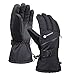 Andorra Men's Cross Country Textured Touchscreen Thinsulate Insulated Ski Glove with Zippered,Black,L