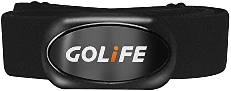 Runing Heart Rate Monitor with Soft Strap ANT+ GOLiFE HRM for Garmin and Suunto Watch (Battery Not Included)