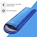 SEMOO Sleeping Bag, Portable Lightweight Water Resistant Temp Rating 42.8F/6C, Comfort 3 Season Envelope Sleeping Bags with Compression Sack Bluethumb 3