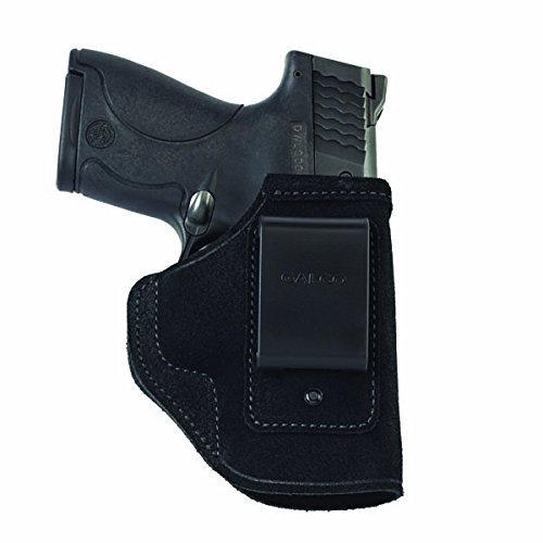 Galco STO800B Stow-N-Go ITP Holster Black Leather RH for Glock 43