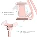 Flexible Phone Holder LINGCHEN Universal Adjustable Cell Phone Bracket Flexible Long Arms Clip Clamp Mount Phone Stand for iPhone X iPhone 8 7 Plus (Upgraded Version Pink)