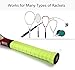 Tennis Racket Grip Tape ， Soft Racquet Overgrip for All Kinds of Rackets、 Fishing Rods、 Bicycle Handlebars, Etc. Excellent Durable and Non-Slippery Grip - 3pcs Yellow