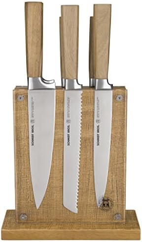 THE SCHMIDT BROTHERS 7 Piece Hudson Home Group No 10 Farmhouse Knife Set, Stainless Steel