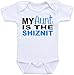 My Aunt Is the Shiznit - Baby Bodysuit (6 Month Bodysuit, Blue)