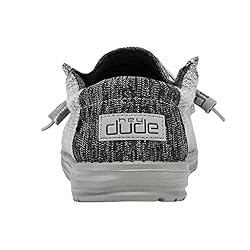 Hey Dude Men's Wally Stretch Platinum Mix Size 15