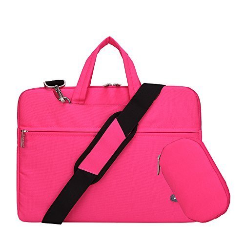 FBear 14 15 15.6 Inch Hot Pink Waterproof Resistant Oxford