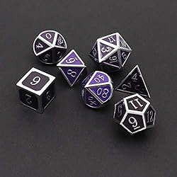 Haxtec Color Changing ByTemperature Metal DND Dice