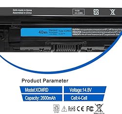 XCMRD Battery for Dell Laptop, 14.8V 40Wh Battery