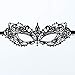 Aneco 24 Pieces Lace Masquerade Mask Halloween Venetian Eyemask Sexy Lace Eye Mask Mysterious Lace Mask for Carnival Party Costume Ball, Black