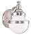 Livex Lighting 5711-05 Oldwick 1 Bath Light, Polished Chrome