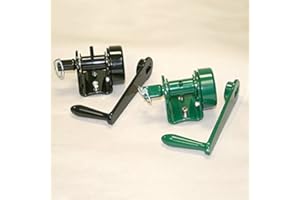 DOUGLAS SPORTS Douglas Deluxe Aluminum Replacement Reel with Handle for External Wind Tennis Posts