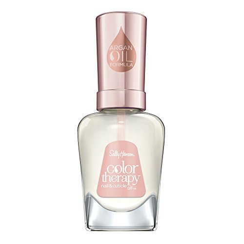 Sally Hansen Color Therapy Nail Polish, Nail and Cuticle Oil 0.5 Ounce Long-Lasting Nail Polish with Gel Shine and Nourishing Care