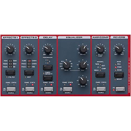 Nord Stage 3 Compact Keyboard Bundle with Nord GB73 Gig Bag, Expression Pedal, Sustain Pedal