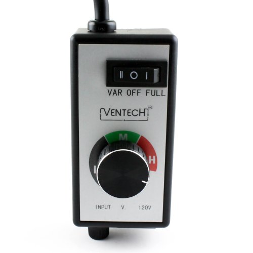 VenTech VTSPEED Variable Dial Router Fan Speed Controller for Duct and Inline Fans