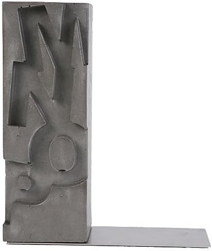 A-Z Bookends made from Spezialbeton Model: MNOP
