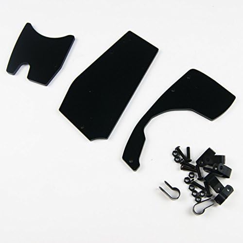 Rear Black HD Windshield Window fits HPI Baja 5B SS Rovan KingMotor by XmaxRc
