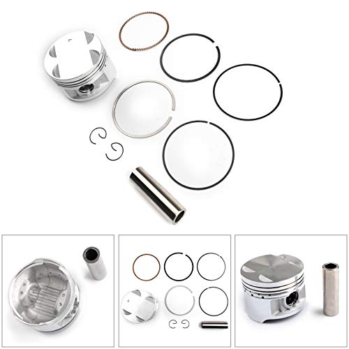 Artudatech Piston Ring Kit +0.50mm For Suzuki DR250 GN250 1982-2001 Bore Size 72.50mm