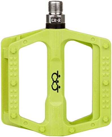 TXJ Lightweight Polyamide 9/16" Mountain Bike Pedal High-Strength Non-Slip Bike Pedals for BMX Road MTB Bicycle