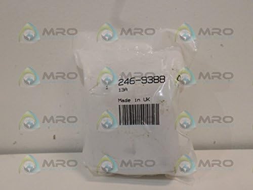 MK K2977-ALM 246-9388 METAL SWITCHED POWER SOCKET NEW IN FACTORY BAG
