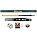 DRAGONtail Tenkara Hydra zx390 Tenkara Fly Fishing Rod, Level Line Kit, 13'
