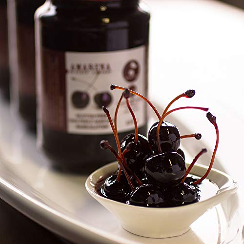 Amarena Dark Cherries in Syrup with Stem 15.9 oz (450 g) Pricepulse