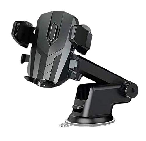 warrior gears Car Phone Holder Dashboard Windscreen Car Phone Mount, Universal Car Cradle Compatible iPhone 11 Pro Xs Max XR X 8 7 6, Galaxy s20 Note 10 9 Plus