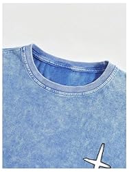 Verdusa Men's Letter Graphic Drop Shoulder T Shirts