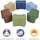 SoftScape Butterfly Stool Modular Seating Set for Toddlers and Kids, Colorful Flexible Seating for Classrooms and Daycares (6-Piece Set) - Assorted