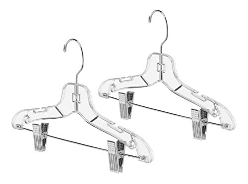 Whitmor Kid's Suit Hanger with Clip, S/2