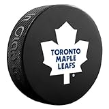 Toronto Maple Leafs Basic Logo Souvenir Hockey Puck By Sher-Wood