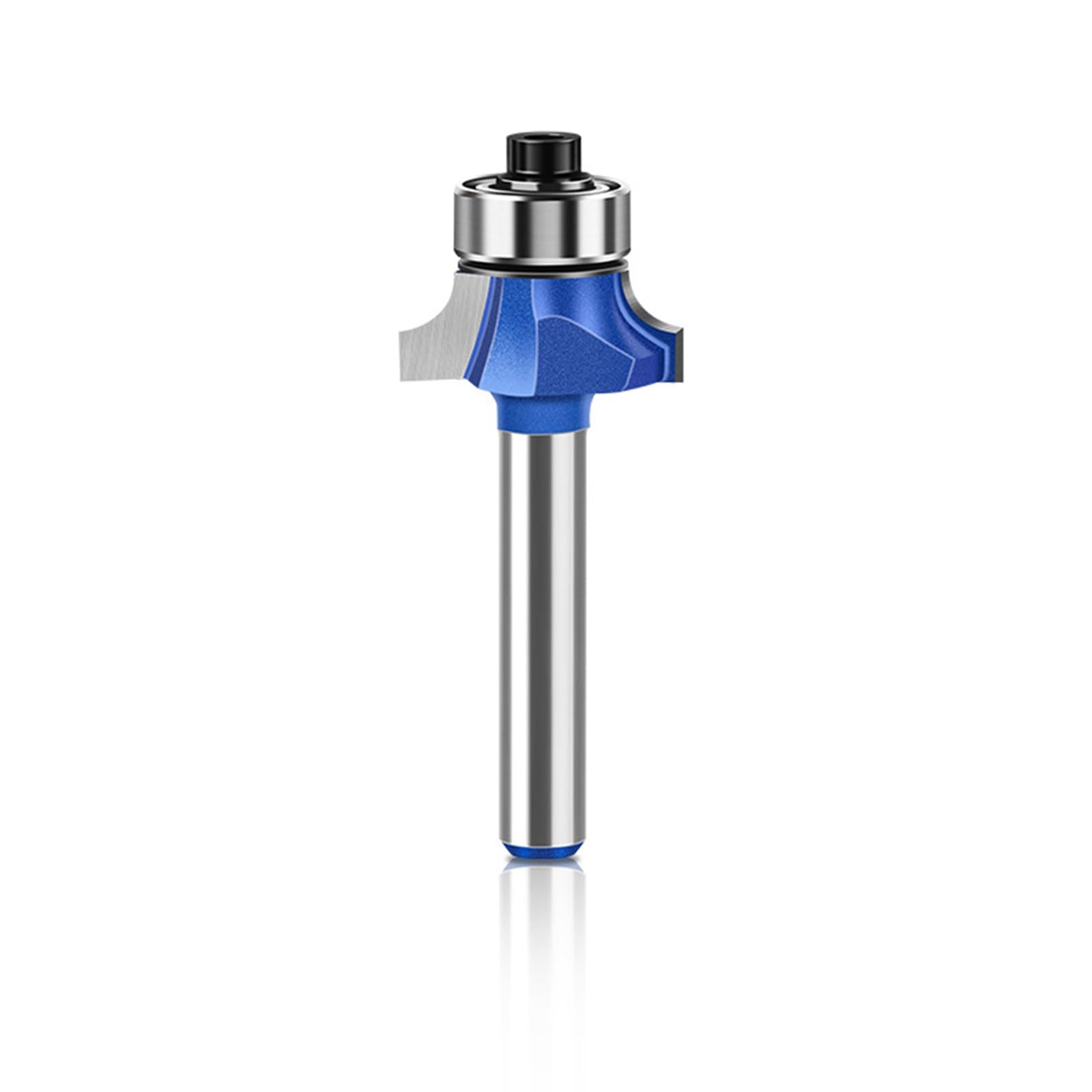 MACHSWON Round Over Router Bits 6mm Shank,Roundover Beading Router Bit,Tungsten Carbide Blades,Corner Rounding Edge-Forming,Round Over Edging Router Bits 3.96mm Radius