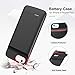 Lonlif Battery Case for iPhone 7 Plus/8 Plus/6 Plus/6s Plus, 5000mAh Portable Rechargeable Charging Case for iPhone 7 Plus/8 Plus/6 Plus/7s Plus (Black)