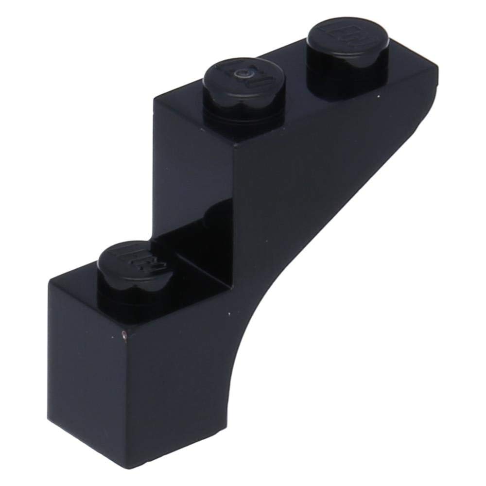LEGO 10 x Brick, Arch 1 x 3 x 2 Black