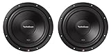 2 New ROCKFORD FOSGATE R2D2-10 1000W 10" 2-Ohm Car Audio Subwoofers Subs R2D210