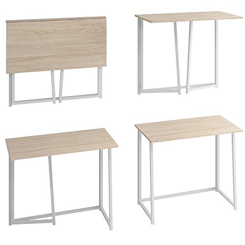 4NM-315-Small-Desk-No-Assembly-Folding-Computer-Desk-Home-Office-Desk-Study-Writing-Table-for-Small-Space-Offices-Natural-and-White