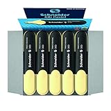 Schneider Job Pastel Highlighter, Chisel Tip, 1 + 5