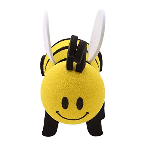 LJSLYJ Car Antenna Toppers Lovely Smiley Honey Bumble Bee Aerial Balls Antenna Topper Auto Exterior Vehicle Roof Decor