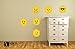 6 Minifig Heads Emotions Faces Wall Decor - 5.2